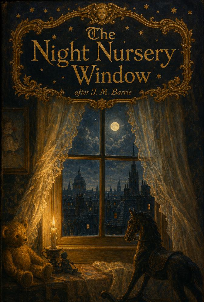 The Night Nursery Window cover